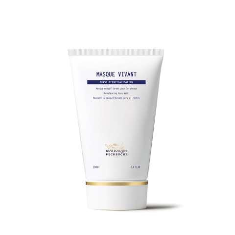 BIOLOGIQUE RECHERCHE MASQUE VIVANT / MẶT NẠ CÂN BẰNG, LÀM DỊU VÀ SE KHÍT LỖ CHÂN LÔNG 100ML