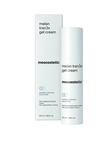 Mesoestetic Melan Tran3x Gel Cream: Giải Pháp Điều Trị Thâm Nám & Tăng Sắc Tố Thế Hệ Mới