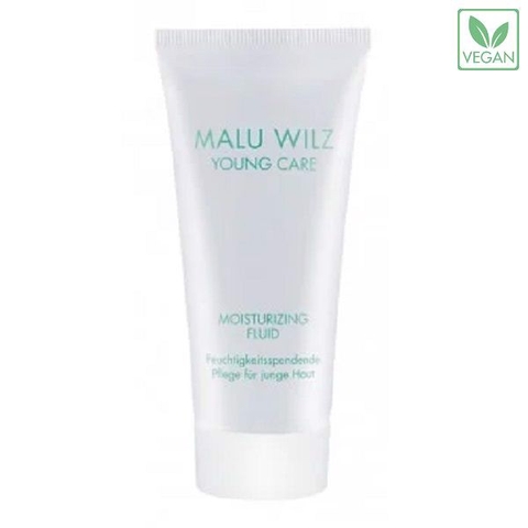 MALU WILZ MOISTURIZING FLUID / SỮA DƯỠNG ẨM DỊU NHẸ, KHÔNG BÓNG DẦU