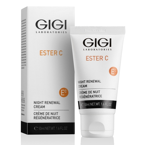 GIGI ESTER C NIGHT RENEWAL CREAM / KEM DƯỠNG TÁI TẠO, LÀM SÁNG VÀ CHỐNG OXY HOÁ DA BAN ĐÊM 