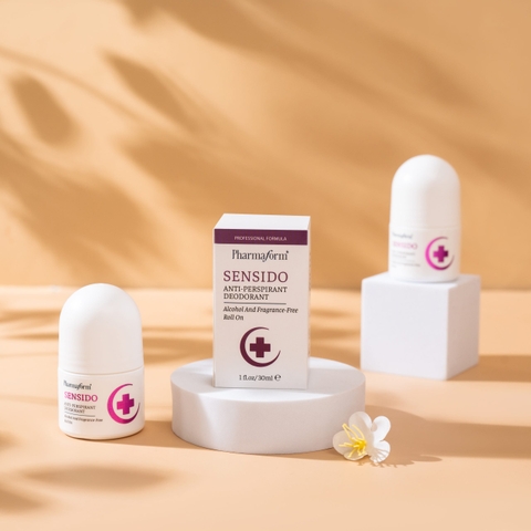 Pharmaform Sensido Anti-Perspirant Deodorant: Lăn Khử Mùi  Kiểm Soát Mồ Hôi & Dịu Nhẹ Cho Da Nhạy Cảm