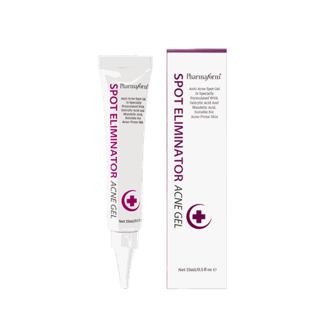 PHARMAFORM SPOT ELIMINATOR ACNE GEL: Gel Chấm Mụn Cấp Tốc - Giảm Mụn, Kiềm Dầu & Mờ Thâm