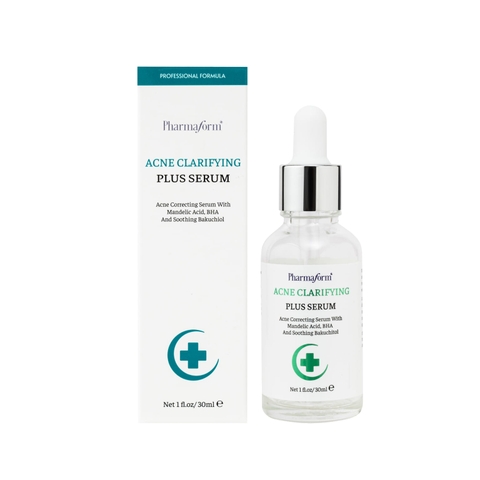 PHARMAFORM ACNE CLARIFYING PLUS SERUM: Tinh Chất Trị Mụn & Chống Lão Hóa Cho Làn Da Trưởng Thành