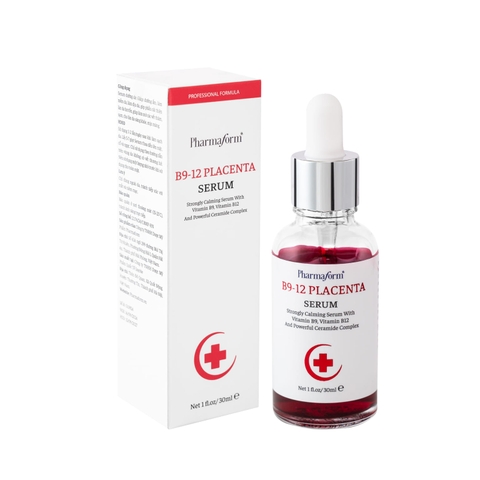 PHARMAFORM B9-12 PLACENTA SERUM: Tinh Chất Chuyên Biệt - Phục Hồi & Tái Tạo Làn Da Tổn Thương