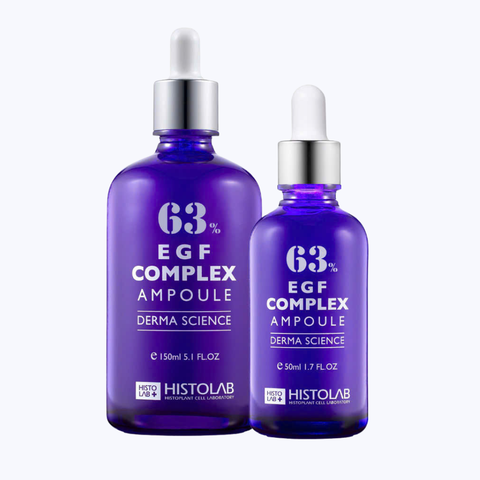 HISTOLAB EGF COMPLEX AMPOLUE 63% / TINH CHẤT TRẮNG DA, TĂNG ĐỘ ĐÀN HỒI, LÀM MỜ VẾT NHĂN (50ML)