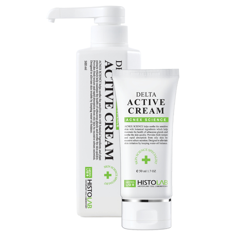 HISTOLAB DELTA ACTIVE CREAM / KEM ĐẶC TRỊ MỤN, KHÁNG VIÊM, KIỂM SOÁT BÃ NHỜN, GIẢM SƯNG TẤY DO MỤN GÂY RA