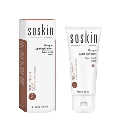 SOSKIN SUPER MOIST MASK / MẶT NẠ DƯỠNG ẨM CHỐNG LÃO HOÁ 60ML