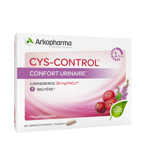 ARKOPHARMA CYS-CONTROL CONFORT URINAIRE / VIÊN UỐNG NGĂN NGỪA NHIỄM KHUẨN TIẾT NIỆU