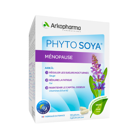 ARKOPHARMA PHYTO SOYA MÉNOPAUSE / VIÊN UỐNG GIẢM CÁC TRIỆU CHỨNG TIỀN MÃN KINH