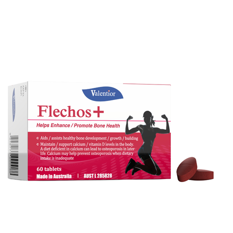 VALENTIOR FLECHOS + / VIÊN UỐNG BỔ SUNG CANXI HÀM LƯỢNG CAO