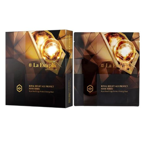 LA ESTEPHE ROYAL BEELIFT AGE PROTECT MASK SERIES ROYAL BEELIFT AGE PROTECT FIRMING MASK / MẶT NẠ NỌC ONG QUÝ GIÁ LÀM SĂN CHẮC BẢO VỆ CHỐNG LÃO HÓA