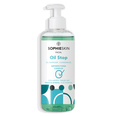 SOPHIESKIN OIL STOP CLEANSING GEL / GEL RỬA MẶT, KIỀM DẦU VÀ THU NHỎ LỖ CHÂN LÔNG ( THUẦN CHAY)