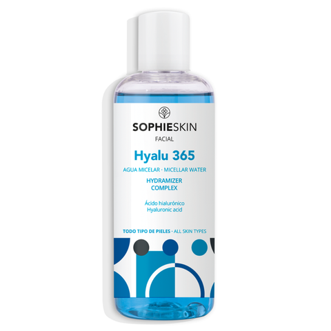 SOPHIESKIN HYALU 365 AGUA MICELAR / NƯỚC TẨY TRANG DƯỠNG ẨM VÀ CÂN BẰNG DA ( THUẦN CHAY)
