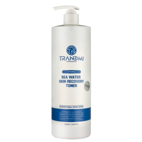 TRANDMI HADRA SEA WATER SKIN RECOVERY TONER / NƯỚC HOA HỒNG CẤP ẨM, DƯỠNG TRẮNG VÀ CHỐNG LÃO HÓA( 1000ML)