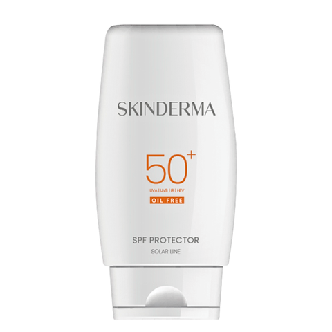 SKINDERMA SPF PROTECTOR 50+ [ Oil Free ] / KEM CHỐNG NẮNG SINH HỌC NÂNG TÔNG