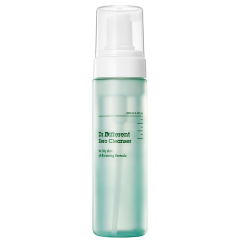 Dr. Different Zero Cleanser (For Oily Skin) – Sữa Rửa Mặt Dạng Bọt Tinh Chất Tràm Trà, Giúp Làm Sạch Sâu Và Kiểm Soát Dầu Nhờn