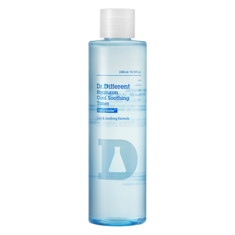 DR.DIFFERENT HYALURON COOL SOOTHING TONER / NƯỚC CÂN BẰNG LÀM DỊU DA