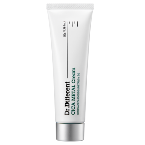 DR.DIFFERENT CICA METAL CREAM / KEM DƯỠNG PHỤC HỒI DA CẤP TỐC