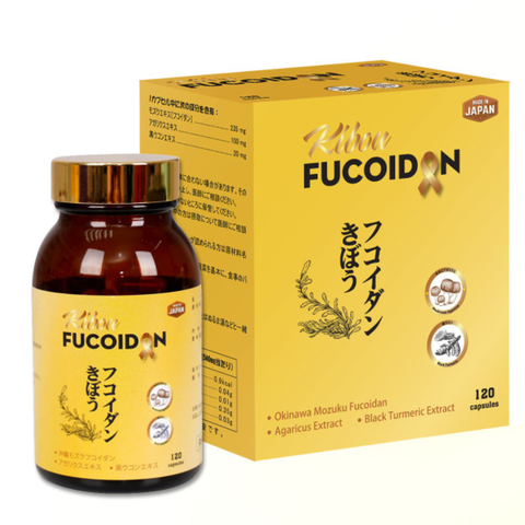 KIBOU FUCOIDAN / VIÊN UỐNG HỖ TRỢ ĐIỀU TRỊ VÀ GIẢM TÁC DỤNG PHỤ UNG THƯ