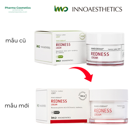 Innoaesthetics Redness Cream: Kem Dưỡng Phục Hồi, Giảm Đỏ Và Giãn Mao Mạch Chuyên Sâu