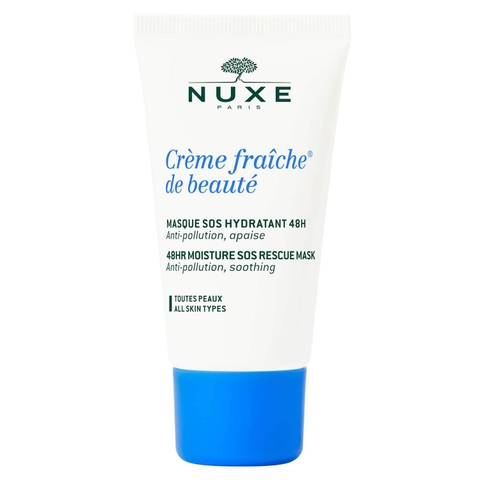 NUXE CREME FRAICHE DE BEAUTE MASQUE – 48H MOISTURE SOS RESCUE MASK / MẶT NẠ  DƯỠNG ẨM