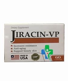 JIRACIN_VP / VIÊN UỐNG TRẮNG DA, THẢI ĐỘC GAN THẬN