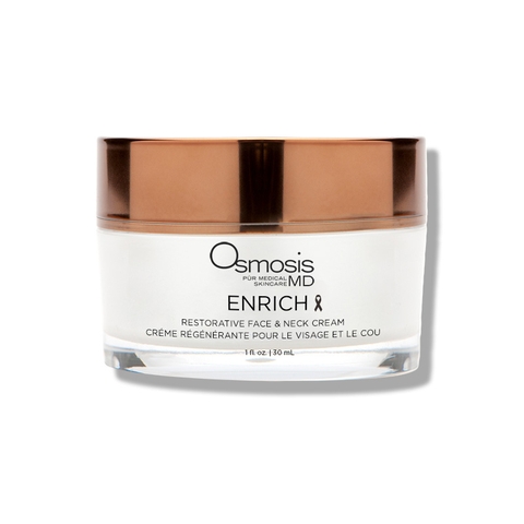 OSMOSIS ENRICH Smoothing Face & Neck Cream: Kem Dưỡng Ban Đêm Chuyên Sâu - Phục Hồi, Dưỡng Ẩm & Làm Mờ Nếp Nhăn Sau 7 Ngày