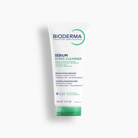 BIODERMA Sébium Hydra Cleanser: Sữa Rửa Mặt Phục Hồi Cho Da Đang Điều Trị Mụn