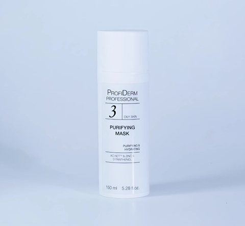 Profiderm Professional Purifying Mask: Mặt Nạ Enzyme Kháng Viêm, Kiềm Dầu & Đặc Trị Mụn Chuyên Sâu