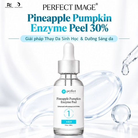 Perfect Image Pineapple Pumpkin Enzyme Peel 30%: Thay Da Sinh Học Chiết Xuất Dứa Và Bí Đỏ – Giải Pháp Trẻ Hóa & Dưỡng Sáng Toàn Diện