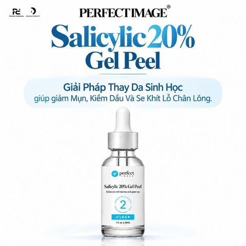 Perfect Image Salicylic 20% Gel Peel: Giải Pháp Thay Da Sinh Học Đặc Trị Mụn, Kiềm Dầu Và Se Khít Lỗ Chân Lông
