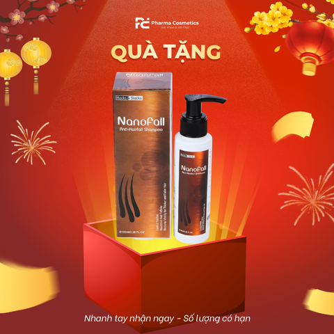 Nanofall Anti-Hairfall Shampoo: Giải Pháp Chống Rụng & Kích Thích Mọc Tóc Chuẩn Y Khoa