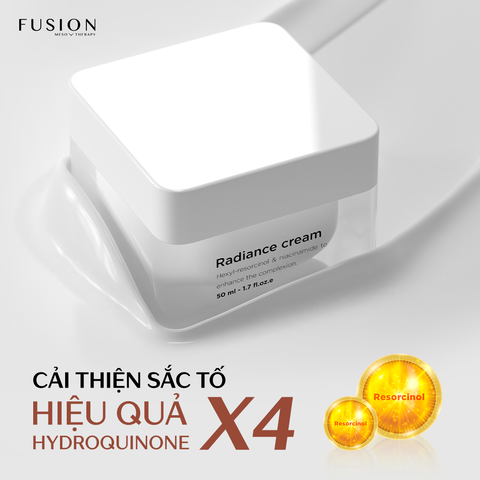 FUSION RADIANCE CREAM / KEM TRỊ NÁM, TRẮNG SÁNG DA