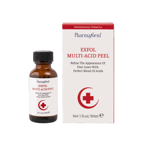 PHARMAFORM EXFOL MULTI-ACID PEEL: Peel Da Đa Tầng – Tái Tạo, Cải Thiện Nếp Nhăn & Giảm Mụn