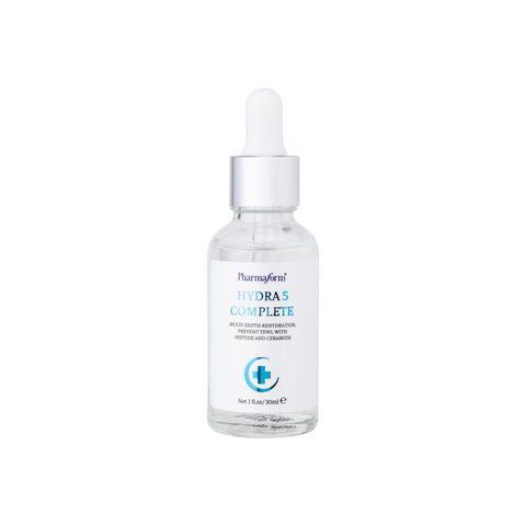 PHARMAFORM HYDRA 5 COMPLETE SERUM: Tinh Chất Dưỡng Ẩm Chuyên Sâu, Phục Hồi & Tái Tạo Làn Da Khỏe Mạnh