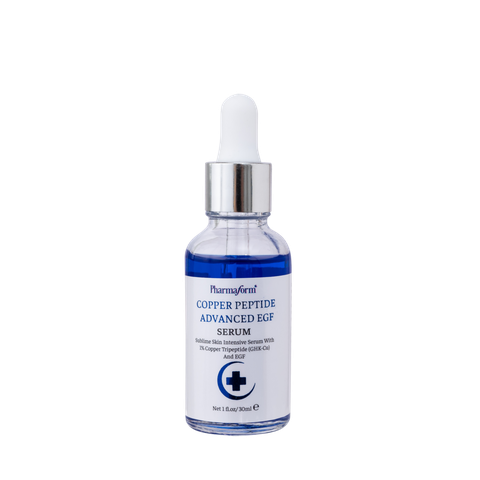 PHARMAFORM COPPER PEPTIDE ADVANCED EGF SERUM: Tinh Chất Phục Hồi & Tái Tạo Da Chuyên Sâu