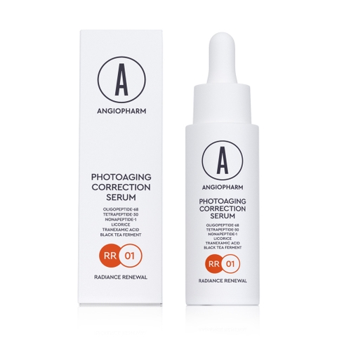 ANGIOPHARM Photoaging Correction Serum 30ml – Serum hỗ trợ cải thiện tăng sắc tố và dấu hiệu lão hóa ánh sáng