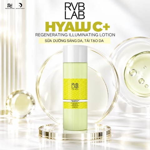 RVB LAB HYALU C+ REGENERATING ILLUMINATING LOTION / SỮA DƯỠNG SÁNG DA, TÁI TẠO DA