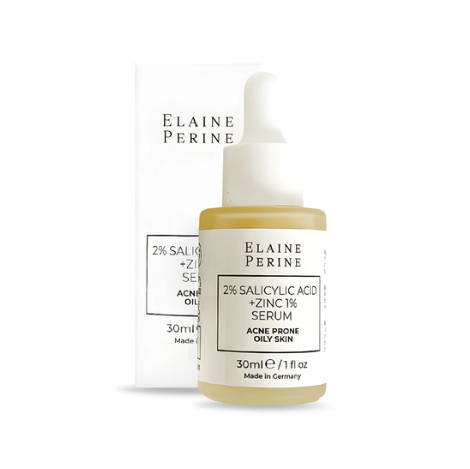 ELAINE PERINE 2% SALICYLIC ACID + 1% ZINC SERUM - Tinh Chất Thanh Lọc & Kiểm Soát Dầu Mụn Chuyên Sâu