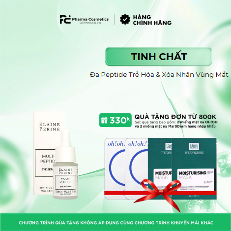 ELAINE PERINE MULTI-PEPTIDE EYE SERUM - Tinh Chất Đa Peptide Trẻ Hóa & Xóa Nhăn Vùng Mắt