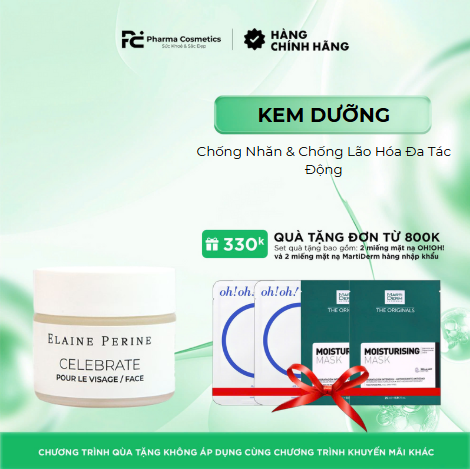 ELAINE PERINE CELEBRATE ANTI-WRINKLE CREAM - Kem Dưỡng Chống Nhăn & Chống Lão Hóa Đa Tác Động