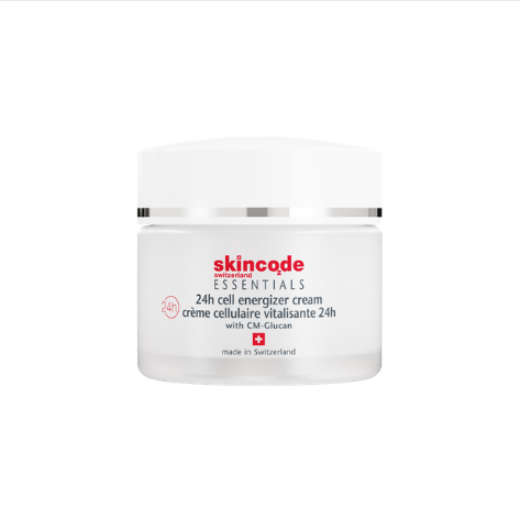 SKINCODE 24H CELL ENERGIZER CREAM / KEM PHỤC HỒI, DƯỠNG ẨM TRẺ HÓA DA