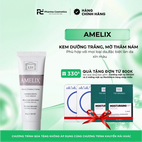 AMELIX FACE CREAM / KEM DƯỠNG TRẮNG, MỜ THÂM NÁM