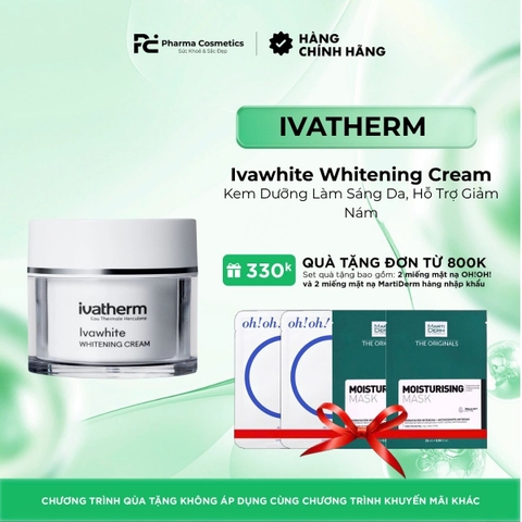 Ivawhite Whitening Cream: Kem Dưỡng Làm Sáng Da, Hỗ Trợ Giảm Nám & Tăng Cường Vẻ Rạng Rỡ