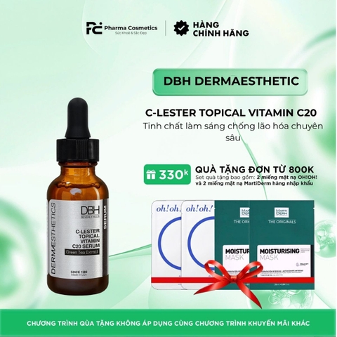 DBH C-LESTER TOPICAL VITAMIN C20 / TINH CHẤT LÀM SÁNG, CHỐNG LÃO HOÁ CHUYÊN SÂU