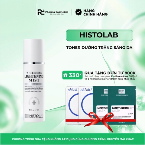 HISTOLAB WHITENESS LIGHTENING MIST / TONER DƯỠNG TRẮNG SÁNG DA