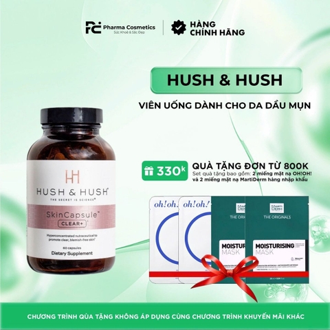 ( DATE 12/2026 ) SkinCapsule CLEAR +/ Viên uống dành cho da dầu mụn