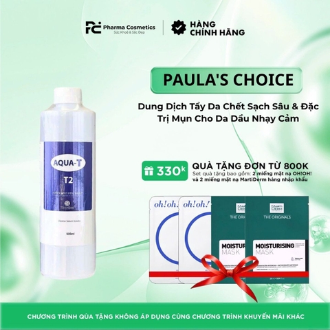 TRANDMI AQUA SOLUTION T2 (BHA): Dung Dịch Tẩy Da Chết Sạch Sâu & Đặc Trị Mụn Cho Da Dầu Nhạy Cảm
