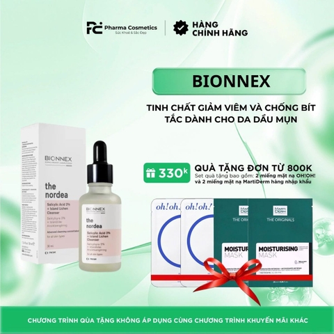 BIONNEX SALICYLIC ACID 2% / TINH CHẤT GIẢM VIÊM VÀ CHỐNG BÍT TẮC DÀNH CHO DA DẦU MỤN