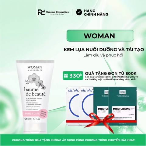 WOMAN ESSENTIALS BAUME DE BEAUTÉ/ KEM LỤA NUÔI DƯỠNG VÀ TÁI TẠO VÙNG KÍN SAU TỔN THƯƠNG